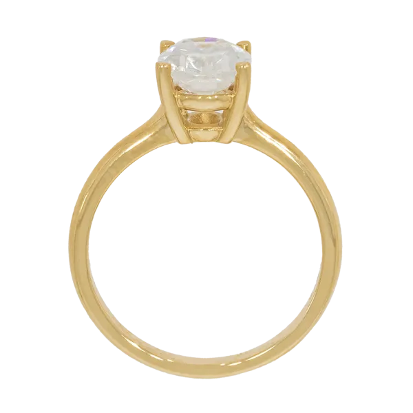 14K Gold Solitaire Ring  Copy Copy Copy Copy