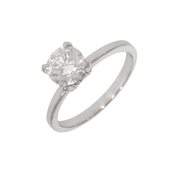 18K Gold Diamond Ring Copy