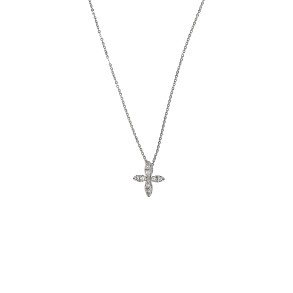 18K Cross Pendant with Diamonds Copy Copy Copy Copy