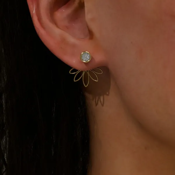 Σκουλαρίκια 14Κ ή 18Κ Ear Jackets