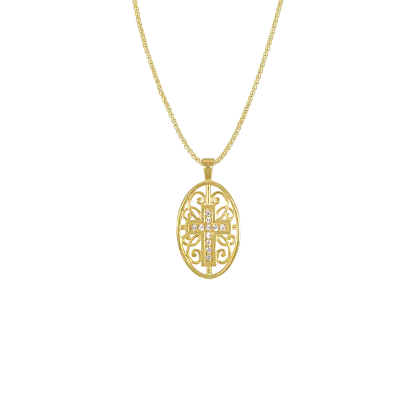 Constantinato Gold with Cross
