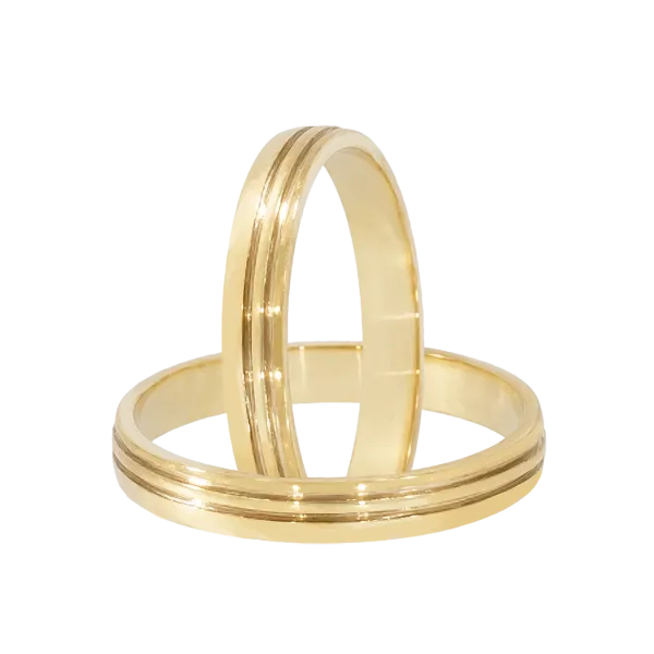 14K Gold Wedding Bands 