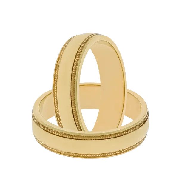 14K Gold Wedding Bands 