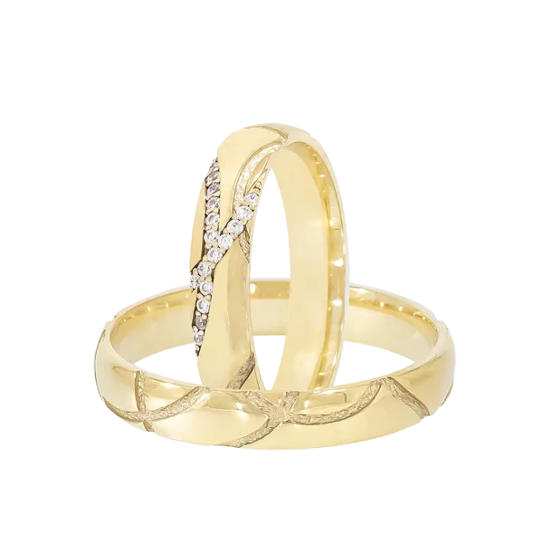 14K Gold Wedding Bands