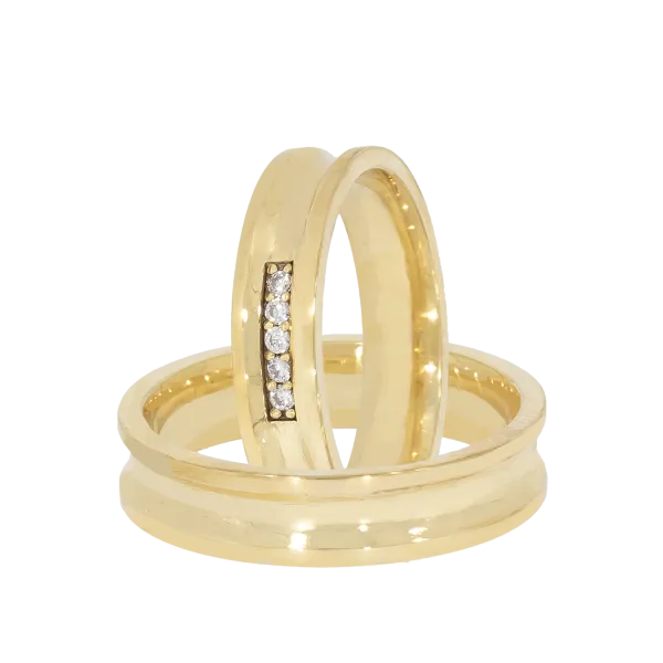 14K Gold Wedding Bands