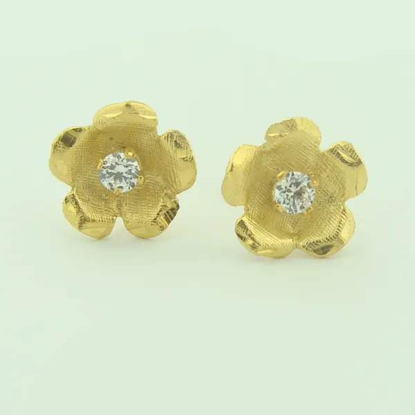 Gold Ear Studs K14