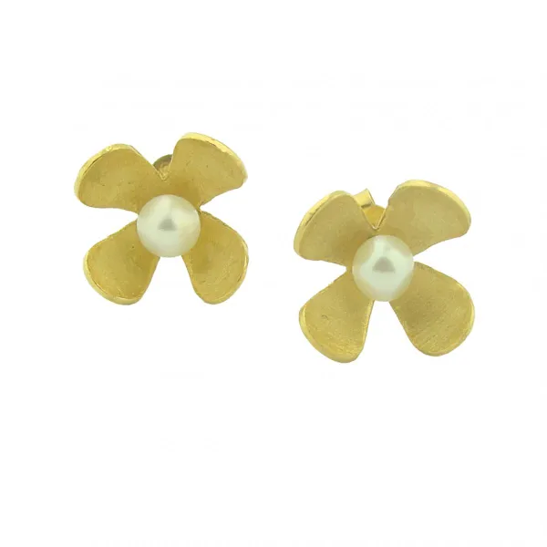 Gold Ear Studs K14