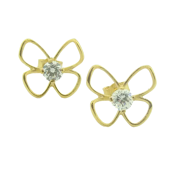 Gold Ear Studs K14
