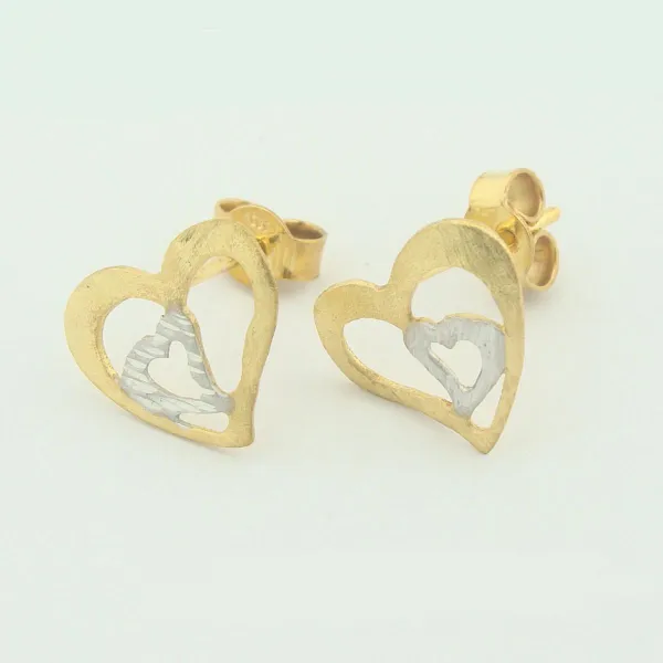 Gold Ear Studs K14