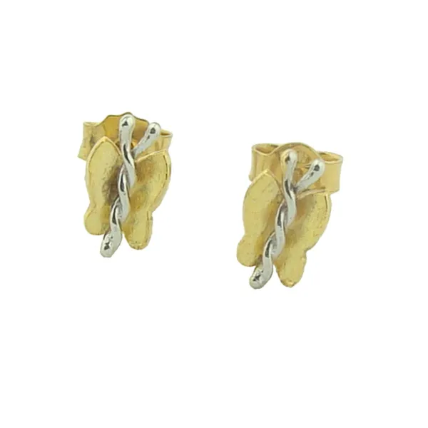 Gold Ear Studs K14