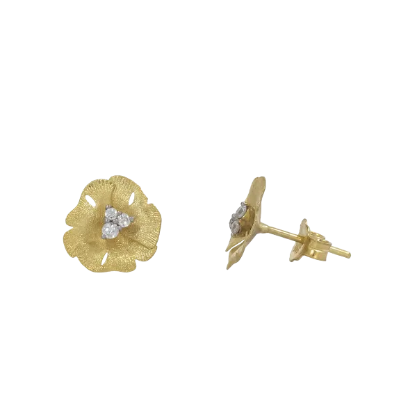 Gold Ear Studs K14