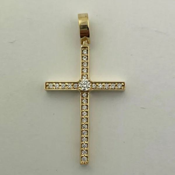 Χρυσός Σταυρός 14K