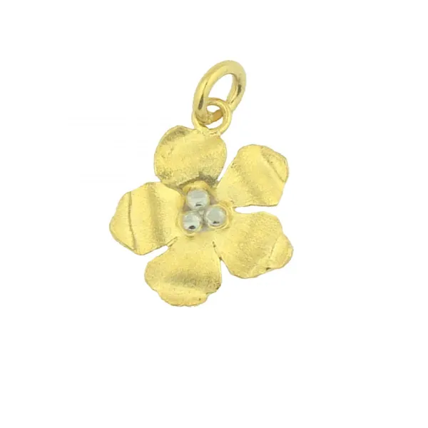 Women's K14 Flower Pendant