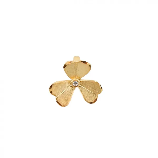 Women's K14 Flower Pendant 