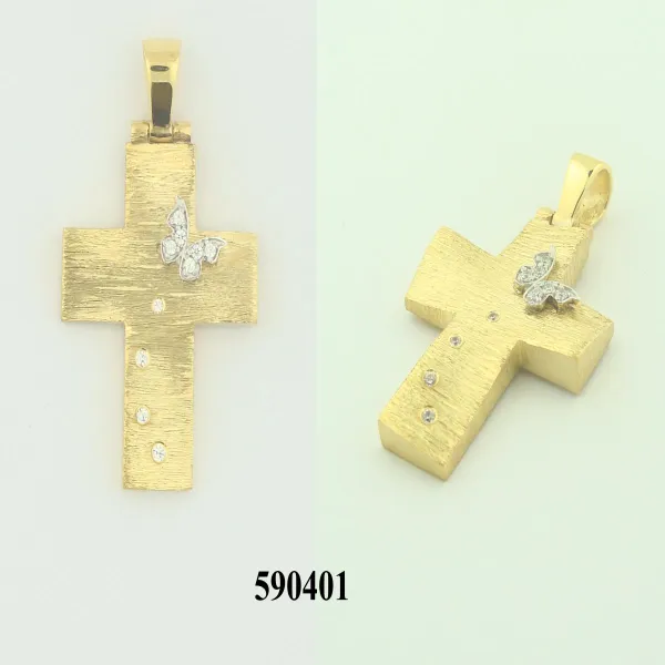 Women's Gold Cross K14 