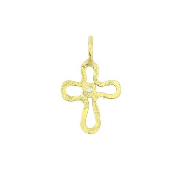 Mini Gold Cross 14Κ Copy Copy