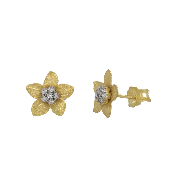 Gold Ear Studs K14