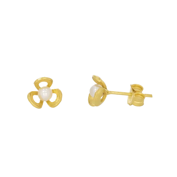Gold Ear Studs K14 Copy