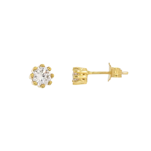 Gold Ear Studs K14 or 18K