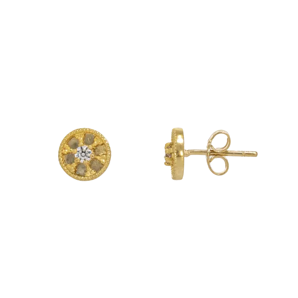 Gold Ear Studs K14