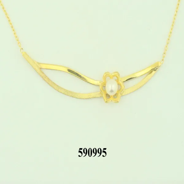Women's K14 Yellow Gold Necklace 