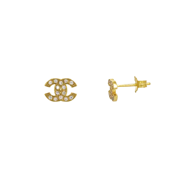 Σκουλαρίκια καρφωτά 14K