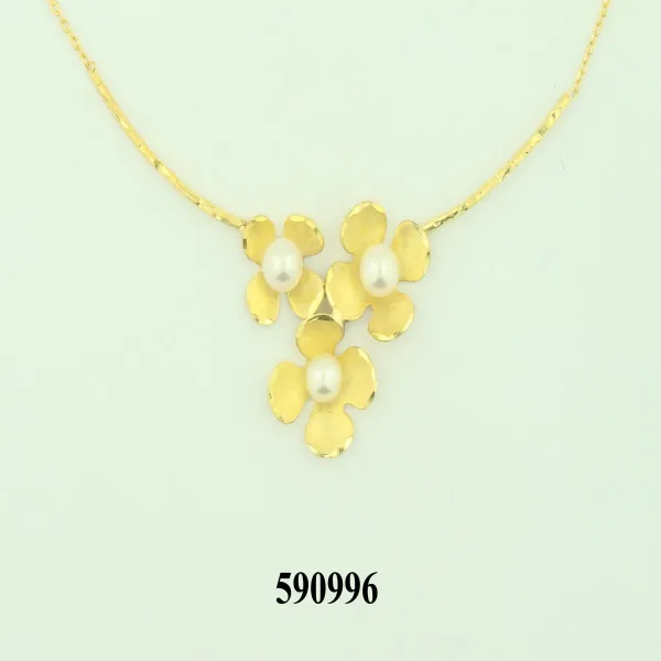 Women's K14 Yellow Gold Necklace 