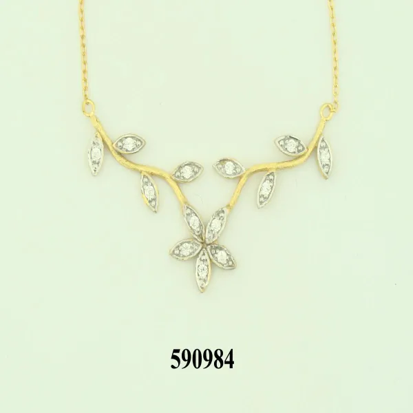 Women's K14 Yellow Gold Necklace