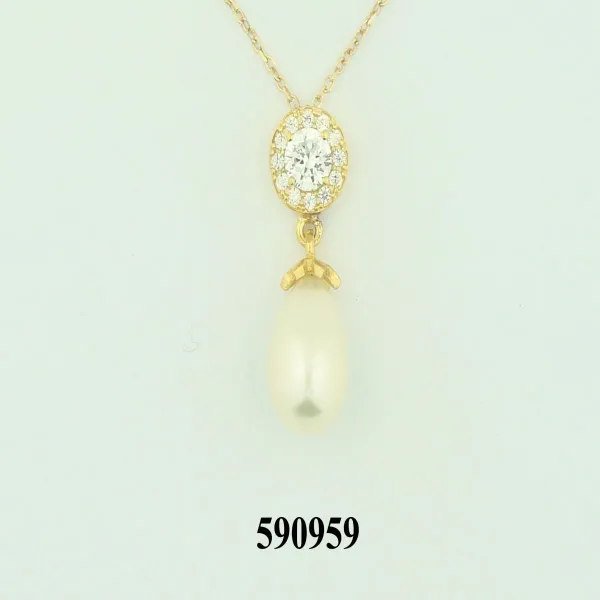 Women's K14 Yellow Gold Necklace  