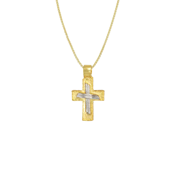 Mini Gold Cross 14K