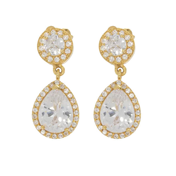 Gold Ear Studs K14 Copy