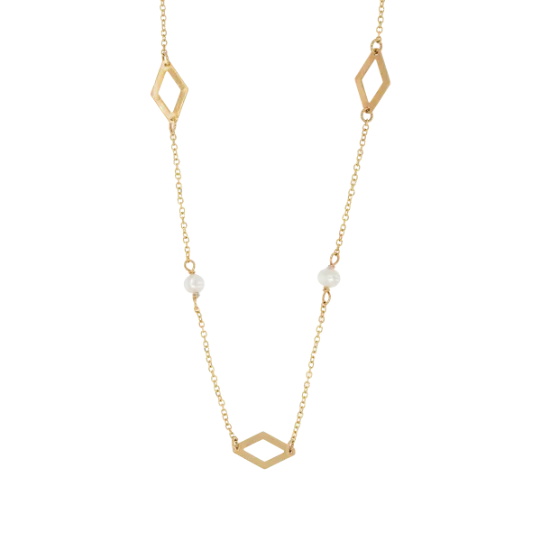 Women's K14 or K18 Gold Pendant with chain Copy Copy Copy Copy