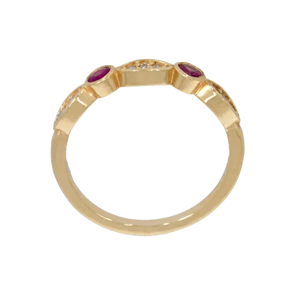 18K Gold Ring Ruby