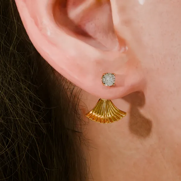 Gold Ear Studs K14 or K18