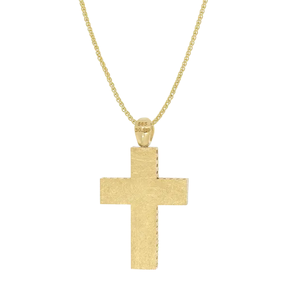 Χρυσός Σταυρός 14K