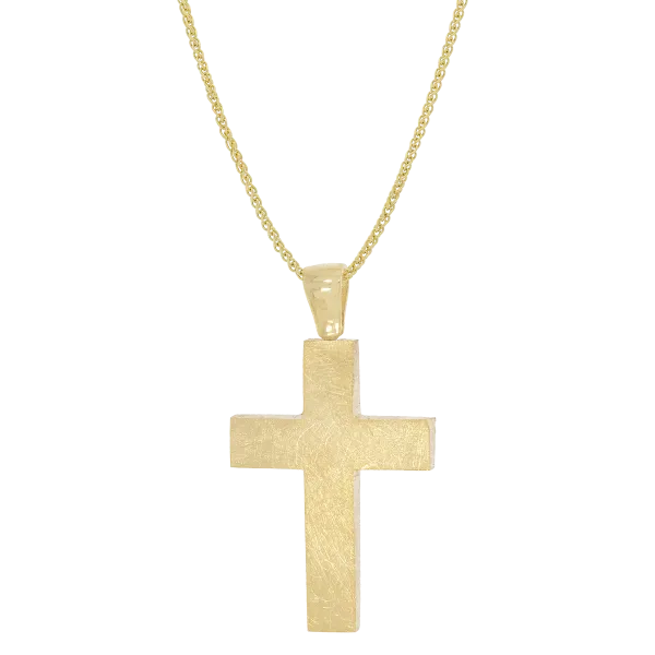 Χρυσός Σταυρός 14K