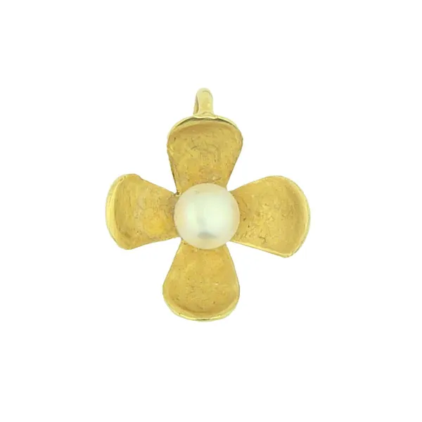 Women's K14 Flower Pendant