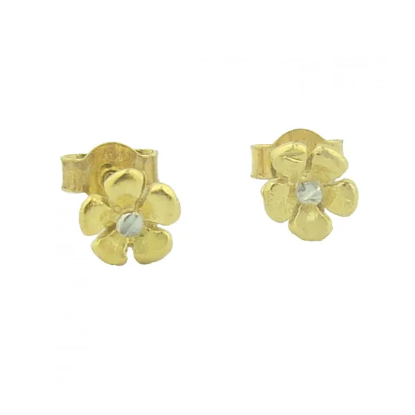 Gold Ear Studs K14