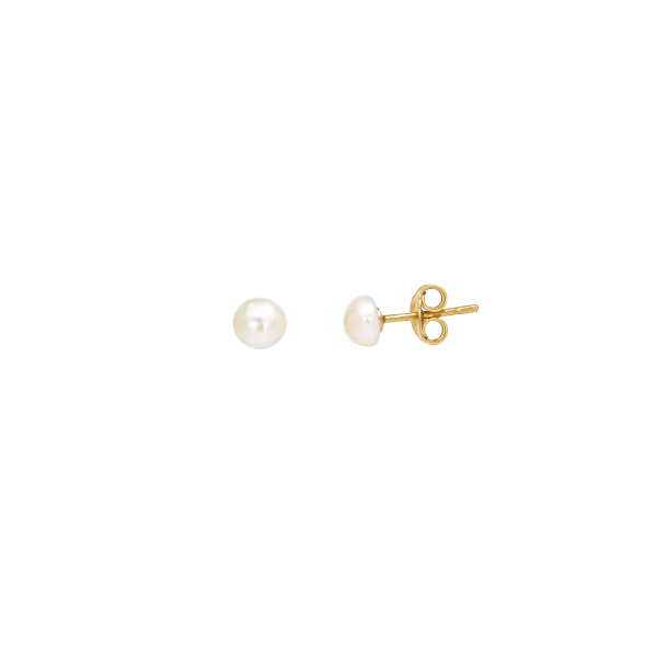 Σκουλαρίκια καρφωτά 14K πέρλα - Options