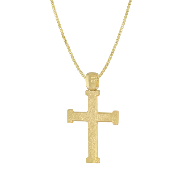 Gold Cross Double Colour