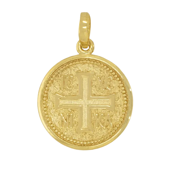 Virgin Mary Eptaspathi Gold Pendant  Copy Copy