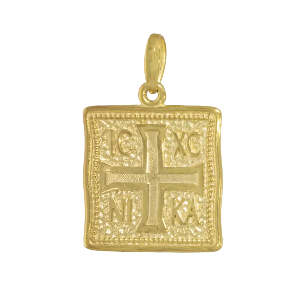 Virgin Mary Eptaspathi Gold Pendant  Copy Copy Copy