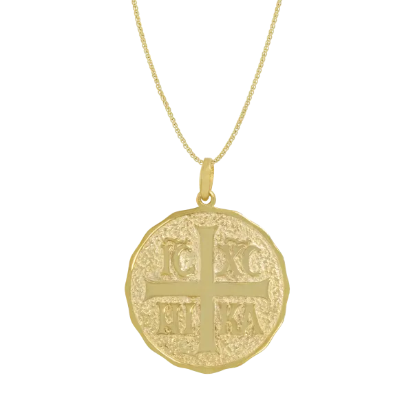 Virgin Mary Eptaspathi Gold Pendant  Copy Copy Copy Copy Copy Copy Copy Copy