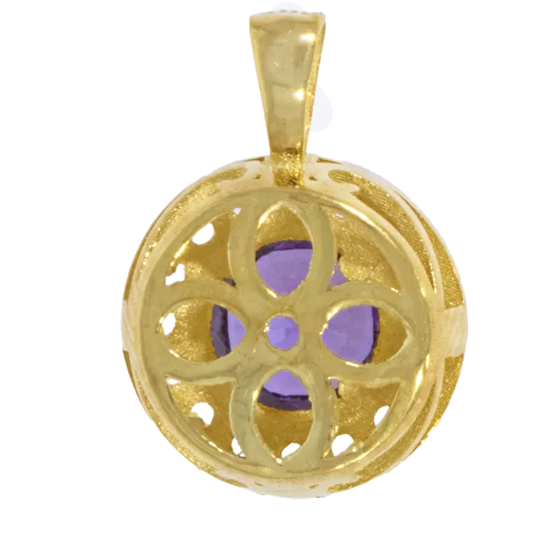 Women's K14 or K18 Gold Pendant Copy